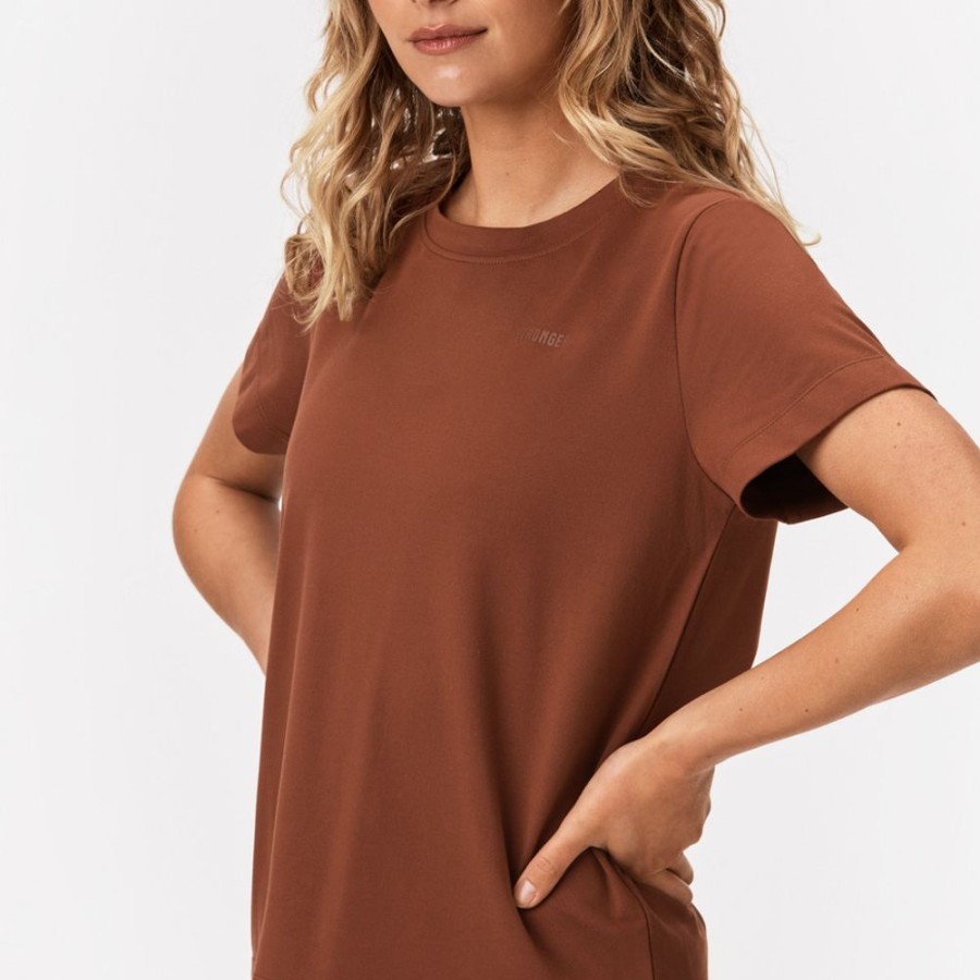 T-Shirts STRONGER | Loose Tee Cinnamon