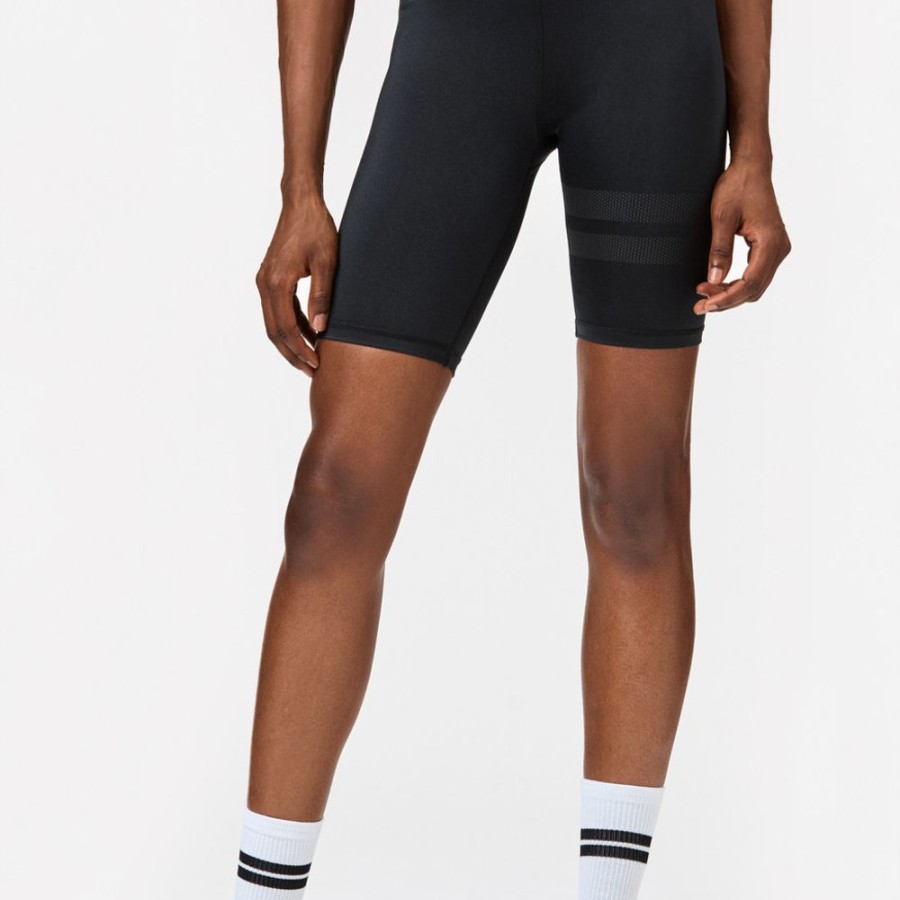 Shorts & Radlerhosen STRONGER | Glossy Bike Shorts Unity Black