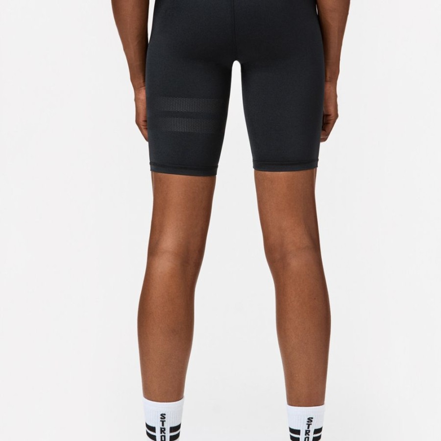 Shorts & Radlerhosen STRONGER | Glossy Bike Shorts Unity Black