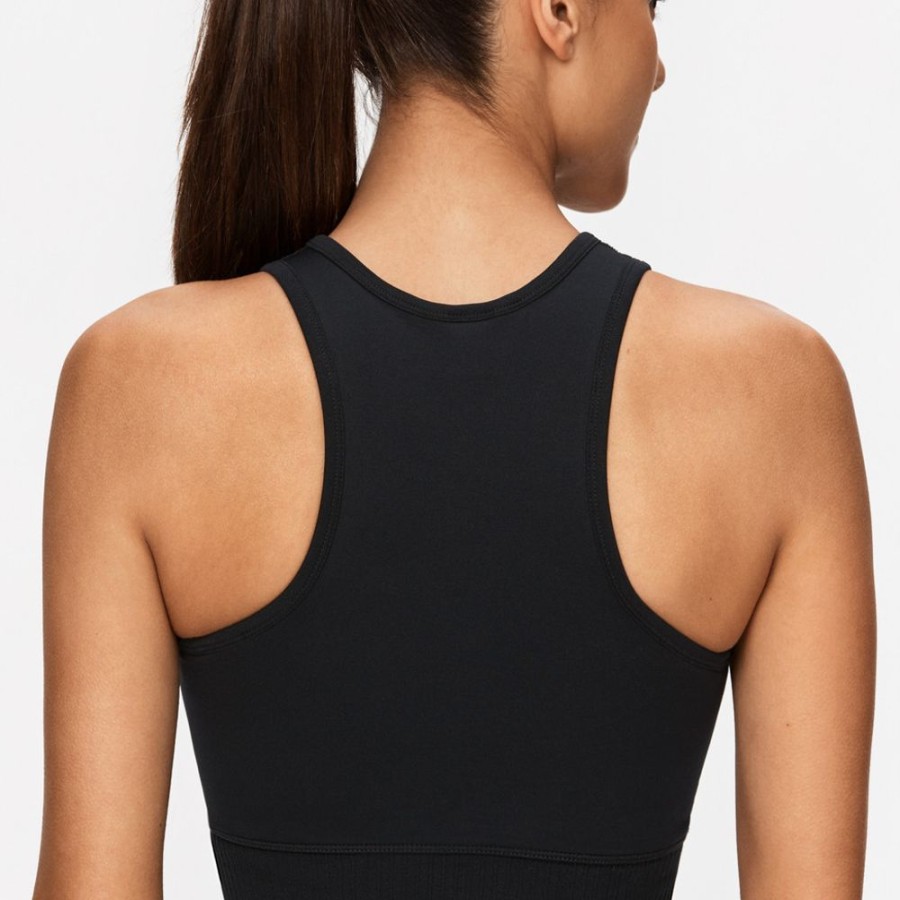 Crop-Tops STRONGER | Eclipse Crop Top Black