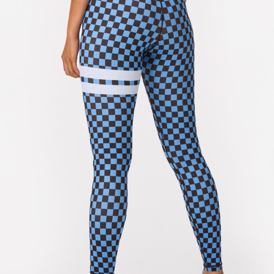 Leggings STRONGER | Checkered Leggings Chess Aop