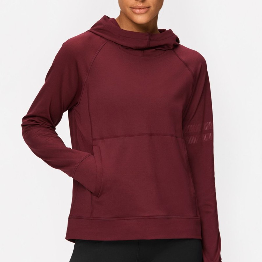 Hoodies & Lange Shirts STRONGER | Thermo-Hoodie Zinfandel