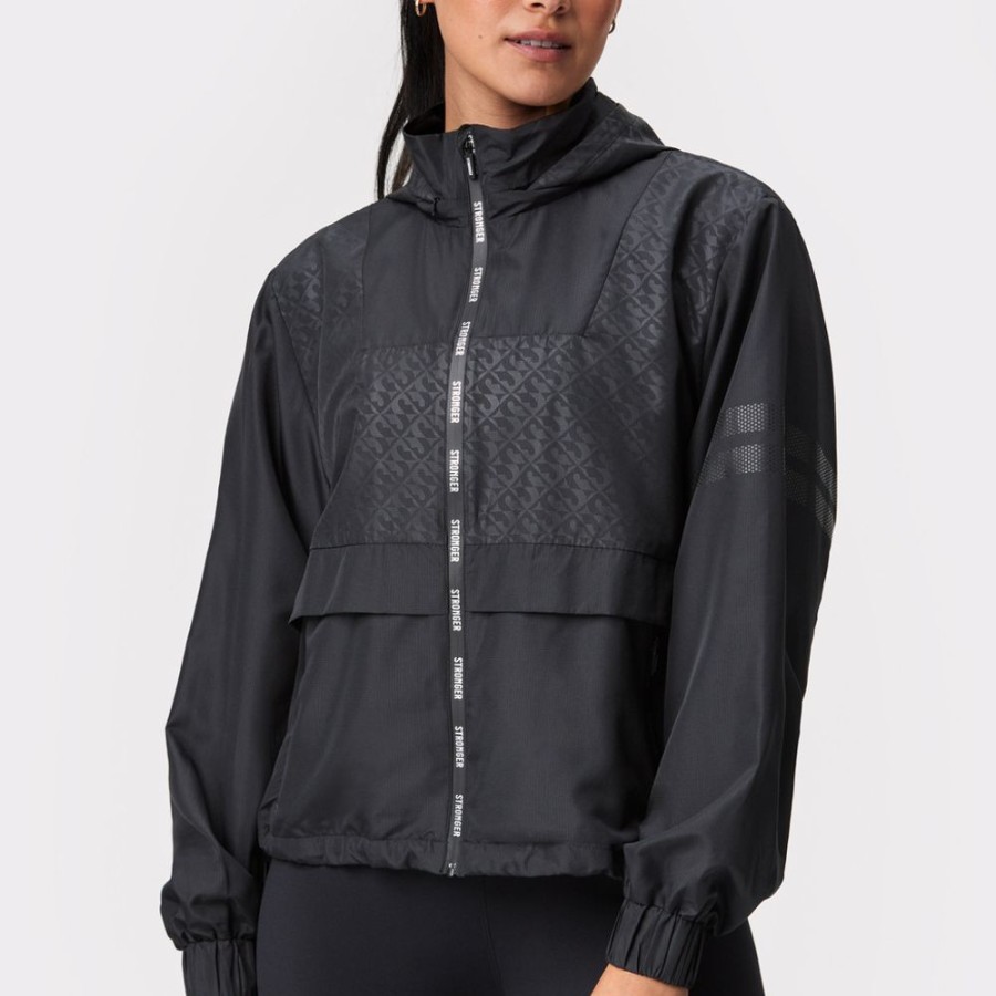 Jacken STRONGER | Hero Hybrid Jacke Black