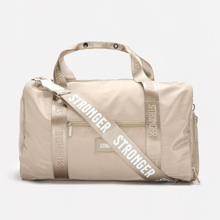 Zubehor STRONGER | Reload Sporttasche Simply Taupe Plain