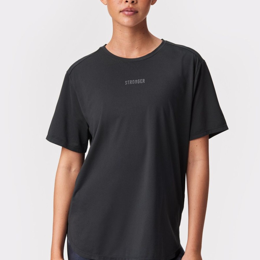 T-Shirts STRONGER | Relaxed tee Black