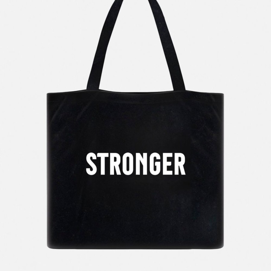 Zubehor STRONGER | Carrie Velvet Bag Black