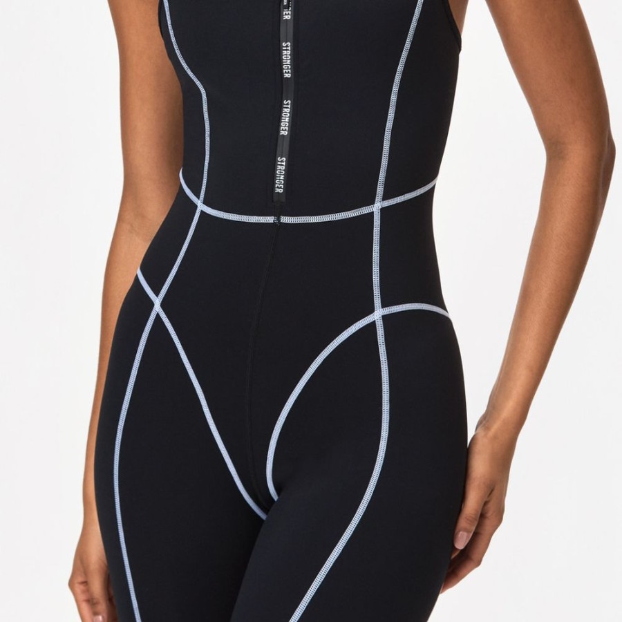 Bodysuit STRONGER | Sway Bodysuit Black