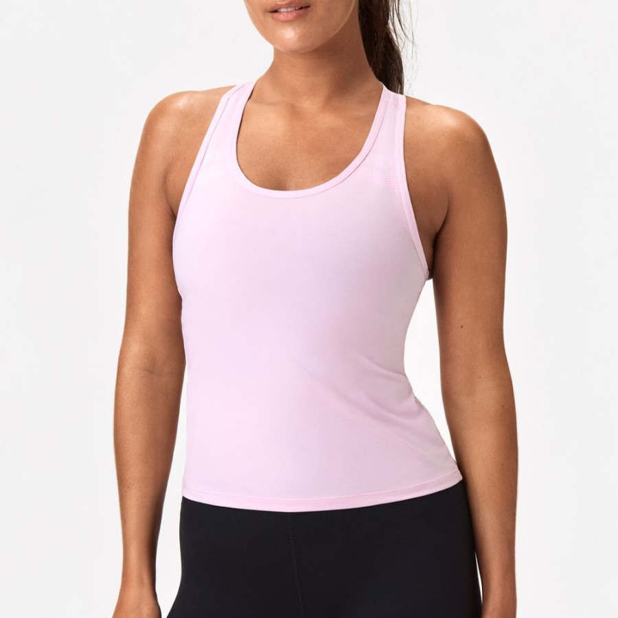 Tops STRONGER | Hero Racerback Pink Lady