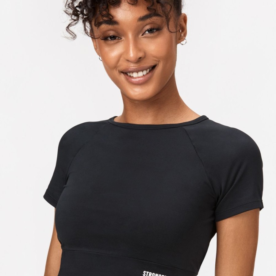 Crop-Tops STRONGER | Alma Top Unity Black