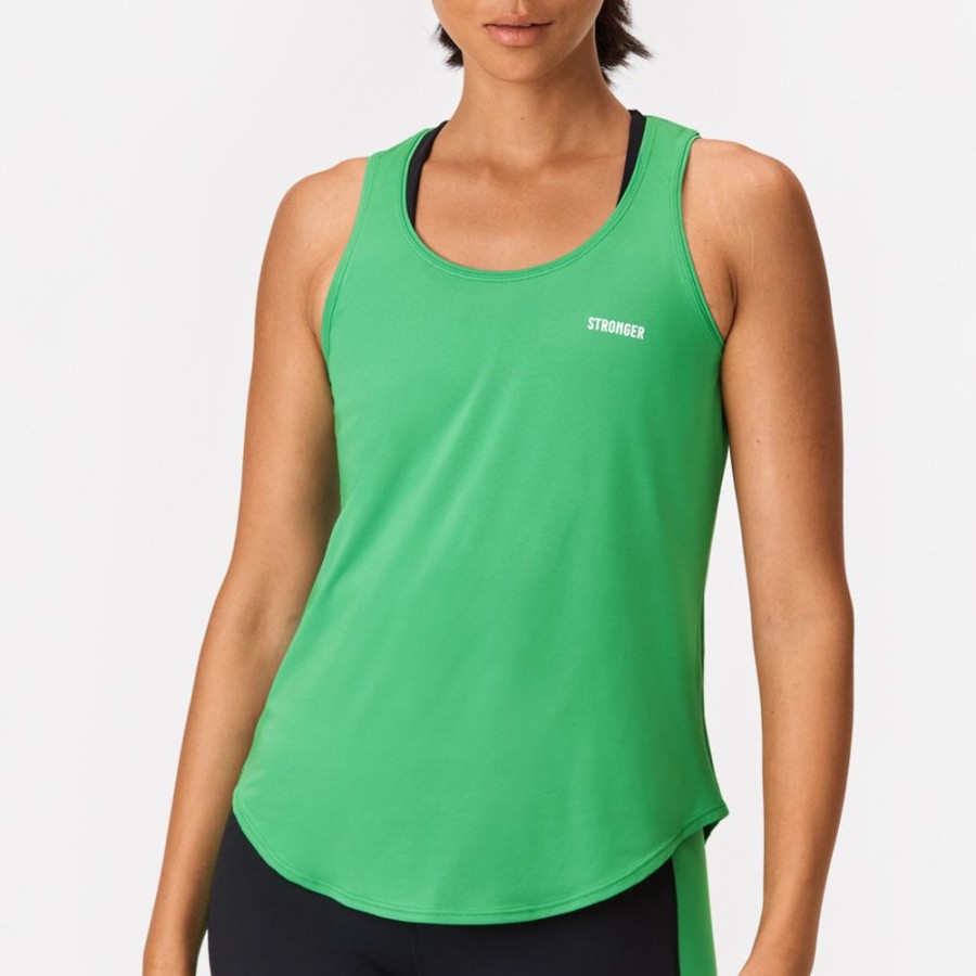 Tops STRONGER | Boost Tank Top Kelly Green