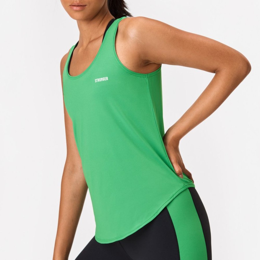 Tops STRONGER | Boost Tank Top Kelly Green