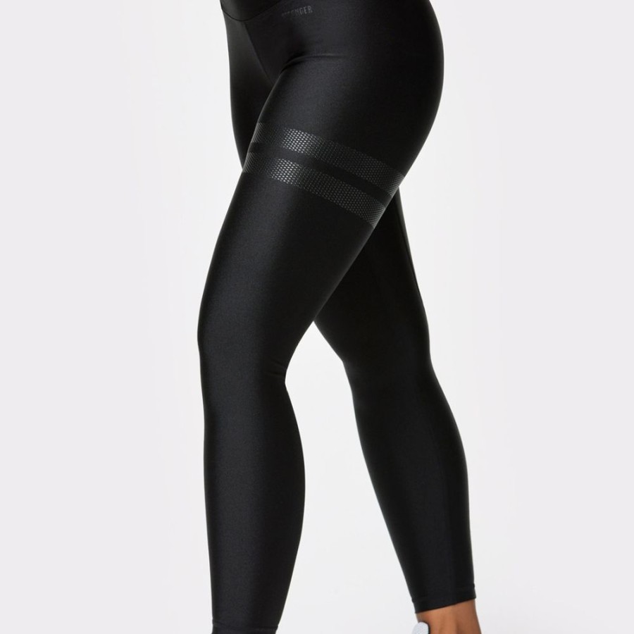 Leggings STRONGER | Wrapped Waistband Leggings Black