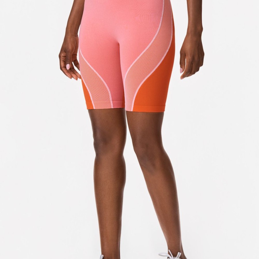 Shorts & Radlerhosen STRONGER | Lively Seamless Bike Shorts Peony