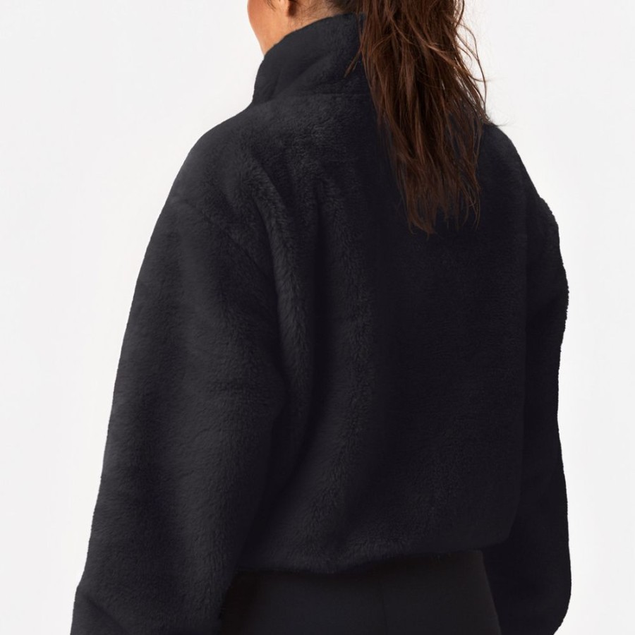 Jacken STRONGER | Furry Jacke Black