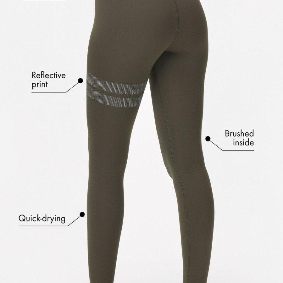 Leggings STRONGER | Thermo Warm Leggings Grape Leaf