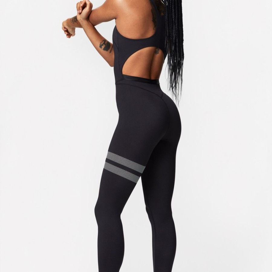 Bodysuit STRONGER | Rise Bodysuit Black