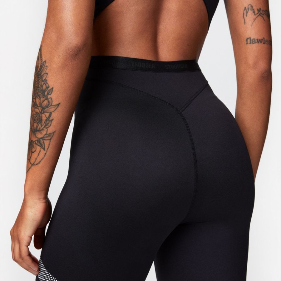 Bodysuit STRONGER | Rise Bodysuit Black