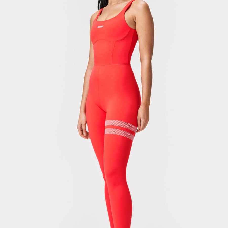 Bodysuit STRONGER | Dashing Bodysuit Flame Scarlet