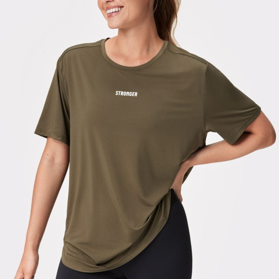 T-Shirts STRONGER | Relaxed tee Olive Night