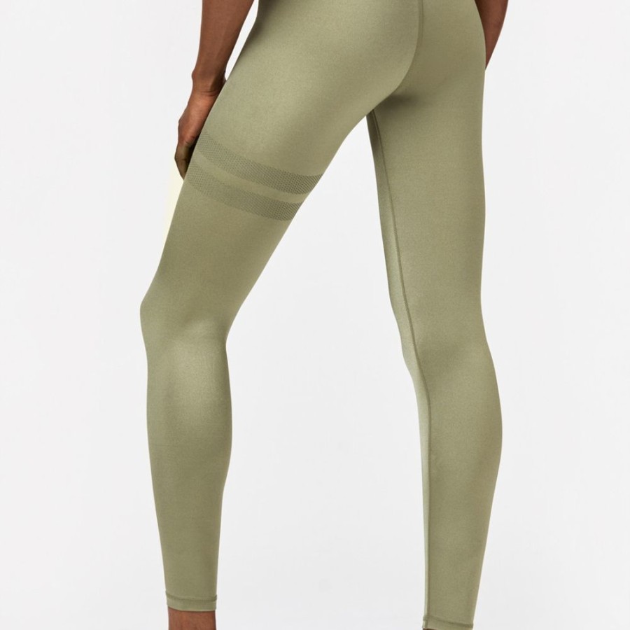 Leggings STRONGER | Glossy Leggings Oil Green